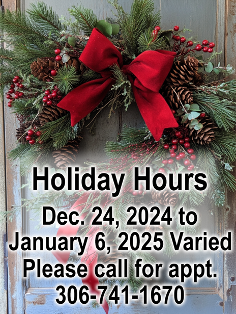 Holiday Hours 2024